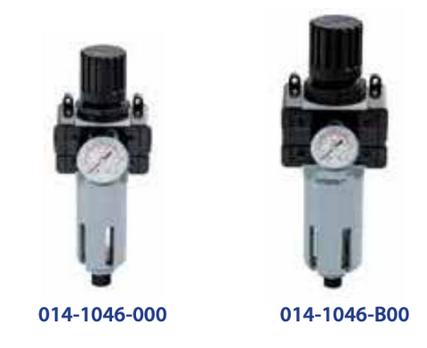 Pressure Regulator, Filter And Gauge  1/4"
